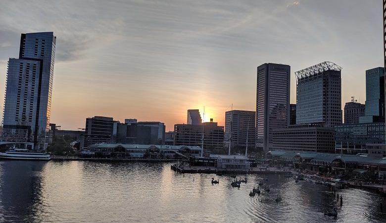 Baltimore, Maryland Sunset
