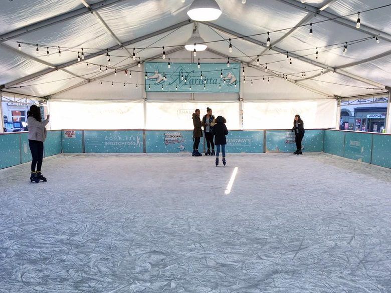 Outdoor Ice Skating Rinks Around Atlanta