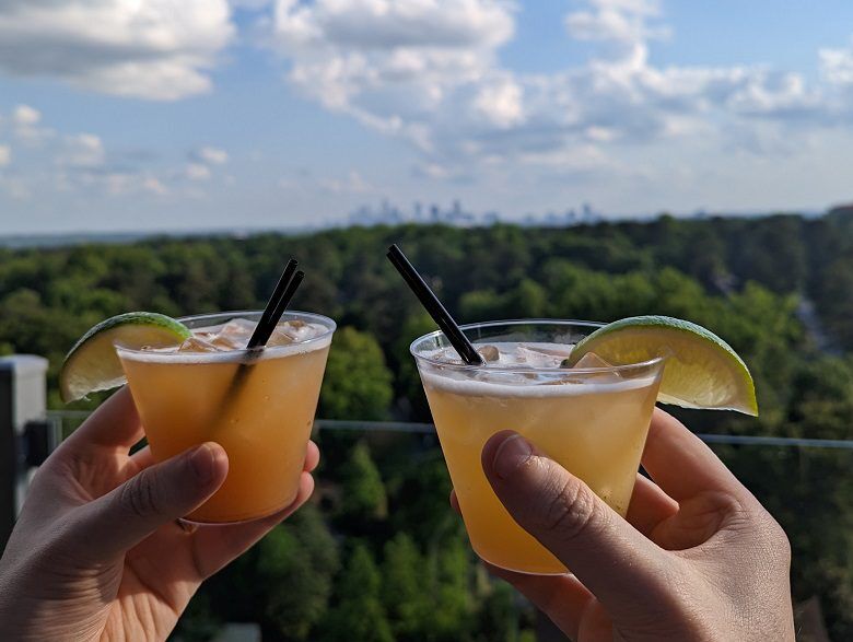 Spaceman Rooftop Bar at the Hyatt Centric Buckhead Hotel, Atlanta, Georgia