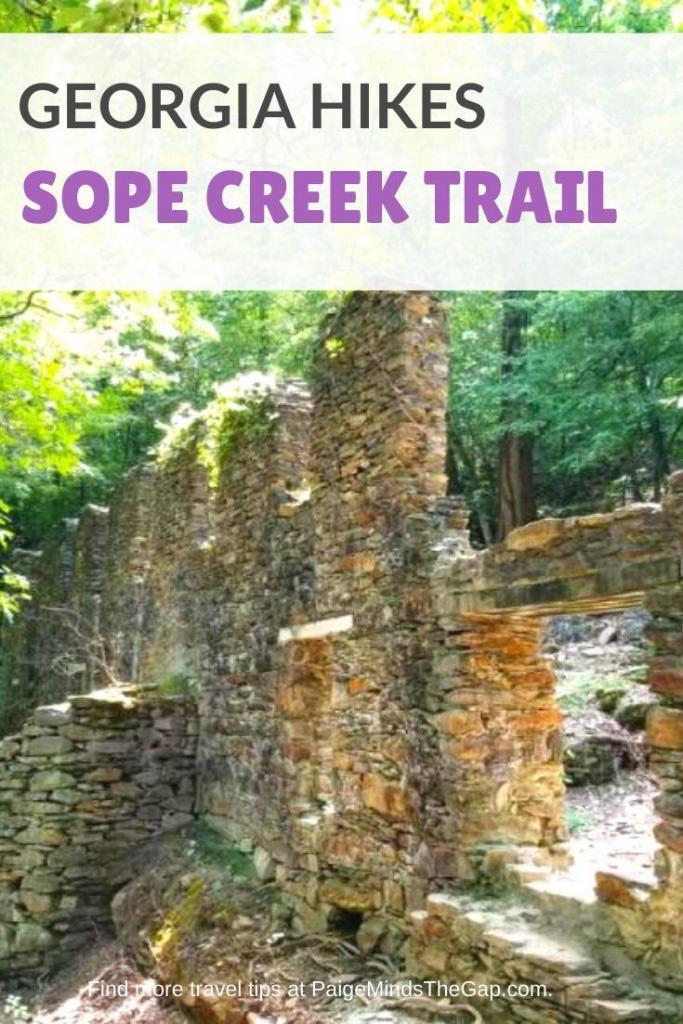 Hiking the Sope Creek Trail | Georgia Hikes