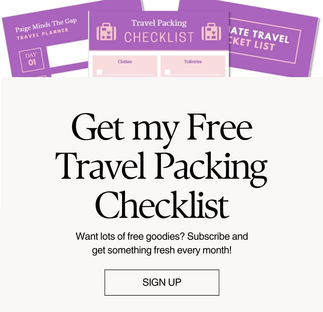 Travel Packing Checklist